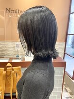 ネオリーブギンザ 銀座店(Neolive GINZA)&nbsp;ぱっつんボブスタイル