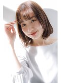 こなれセクシーミディ ウェーブ  ハイライトカラー【LINONA】