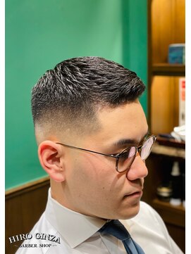 ヒロギンザバーバーショップ 丸の内店(HIRO GINZA BARBER SHOP) 好印象◎ビジネスマン向きナチュラルスキンフェード