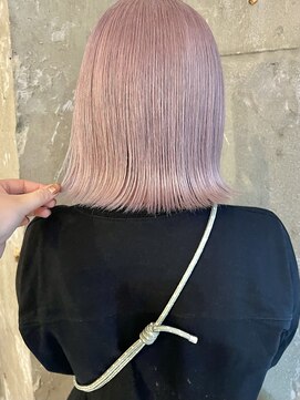 アンリ(Henri) 【かしむら】ブリーチ/ホワイトカラー/ケアブリーチ/暖色カラー