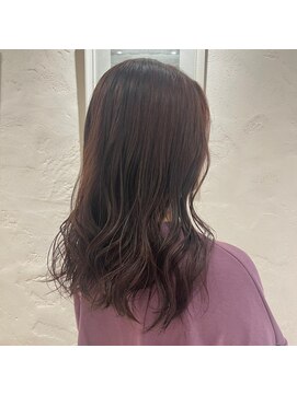 アロマヘアルーム 横浜店(AROMA hair room) ミルクチョコレートうるツヤゆる巻きロング/横浜/横浜西口/艶髪