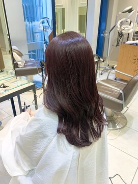 ネオリーブギンザ 銀座店(Neolive GINZA) 艶感たっぷりの暖色ラベンダーカラー!《小林》