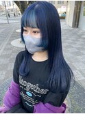 【BLUE×前髪インナー☆☆☆#airi】