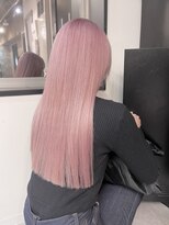 ペレ 渋谷(PELE)&nbsp;n39_ホワイトピンク ブリーチ2回~/渋谷/ハイトーン/韓国ヘア