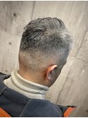 大人の男の震災刈り