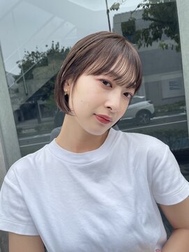 スミス 秋葉原(Smith) 大人ボブ/ミニボブ／アッシュベージュ／イルミナカラー