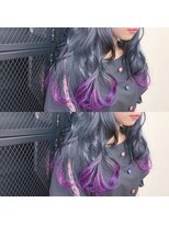 キジ(KIJI) ★ショッキングパープル×エンドカラー★