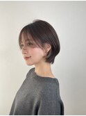 大人ショートボブ
