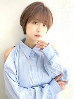 アンド ストーリーズ(&STORIES)&nbsp;大人可愛い小顔ひし形クビレ丸みボブ20代30代大人ショート