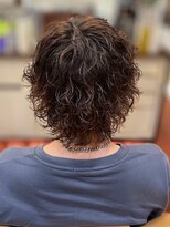 スカイ 亀戸店 (sky)&nbsp;ハイライト/マッシュパーマ/アッシュブラック<理容室>[亀戸]