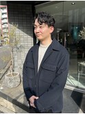 無造作パーマ