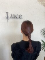 ヘアーアンドスパ ルーチェ(hair&spa Luce)&nbsp;タイトヘアアレンジ