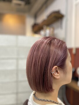 ルーファス 恵比寿 渋谷(Ruufus) 簡単スタイリング♪切りっぱなしボブ　　2407