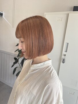 タップコーヴォ(TAP covo) covo 金沢駅　安江町　オレンジボブ