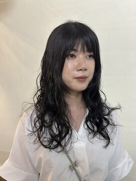 マツ 美容室(Matsu 美容室) ロングのくるくるパーマ