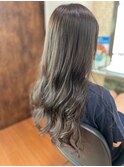髪質改善カラーハイライトグレージュ透明感30代40代50代