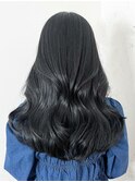 ロング顔周りレイヤー美髪くびれヘア_ba513781