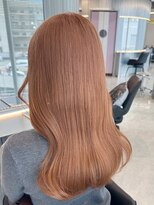 ジーナリア(Xena ria)&nbsp;《衣織》オレンジベージュ/ハイトーン/韓国ヘア