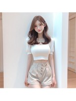 ヘアーズ ベリー 徳庵店(hairs BERRY)&nbsp;★明るめ透明感カラー/ミルクティーブラウン/小顔/韓国ヘア