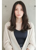 ニューヨークニューヨーク テラッソ姫路店(NYNY)&nbsp;大人ヘア/ゆるウェーブ/暗髪カラー