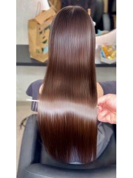 ユアーズヘア 日吉店(youres hair) 髪質改善トリートメントで叶う美髪ストレート 艶髪