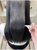 透明感カラーとプレミアム髪質改善 !!