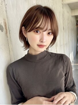 ミー 岡崎(mii) miiナチュラルワンカールウルフショート