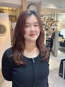 ミディアムレイヤーカット