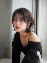 プラス ファースト ヘア(Plus 1st)&nbsp;外はねレイヤーボブ×シースルーバング