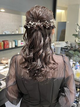 ケンジ 横浜(KENJE) ハーフアップ/ヘアセット/お呼ばれ/ゆるふわ