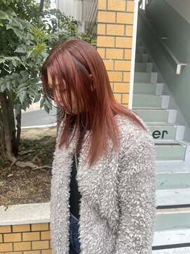 チクロヘアー(Ticro hair) @g_kt5 cassis orange