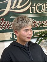 リルホビーズメンズグルーミング(Lil Hobbys Men's Grooming) <理容室><バーバー>メンズベージュカラー