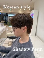 アッシュ 武蔵小金井店(Ash)&nbsp;シャドウパーマ×オリーブベージュ