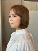韓国顔周り/ハイレイヤーカット/ワンホンレイヤー/原宿