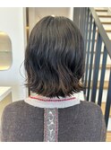 大人フェミニンボブ/レイヤーボブ/顔まわり/前髪カット