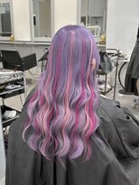 シェイロ(Cielro) ラベンダーカラー×ポイントハイライトカラー