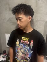 クロム(CHROM)&nbsp;スパイキーショート×ピンパーマ