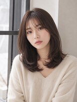 ワゴンバイアフロート(Wagon by afloat)&nbsp;ワンカールミディアム×レイヤーカット20代30代40代丸顔面長池袋