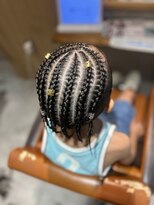 バンブーグラス バイ ユアーズヘアー(Bamboo grass by youres hair)&nbsp;メンズコーンロウデザイン6本