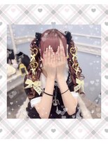新宿コットン(cotton hair)&nbsp;カラエクハートツインテール