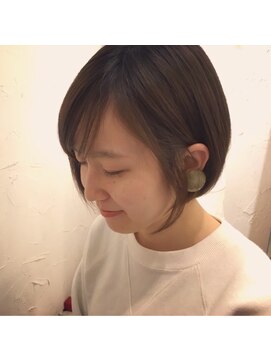ボッサボッサ カジュアルショートボブ