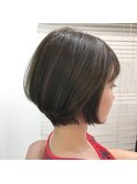 Coast.ショートボブ×イルミナカラー×前下がりボブ