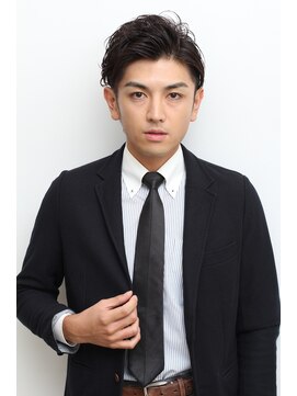 メンズ ブルーノ(Mens Bruno by Defi) 【Bruno】爽やかビジネスマン横分けスタイル