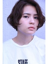 ヘアサロンM 新宿 こなれ感ナチュラルショート