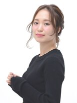 アース 八王子店(HAIR&MAKE EARTH) 大人上品お団子アレンジ