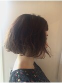 柔らかボブ