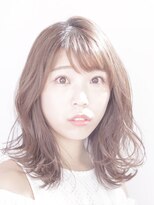 アフロディーテ 銀座(APHRODITE GINZA)&nbsp;黒髪/グレーベージュ/レイヤーロング/前髪パーマ/銀座