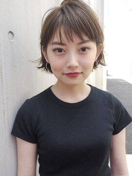 モリオ フロム ロンドン サッポロファクトリー店(morio FROM LONDON) 【morio】人気ヘア大人かわいいシースルーバングボブ