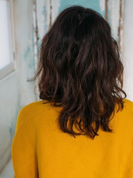 プロデュース 古淵店(Produce) ミディアムウェーブ×ハイライト