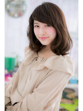 ミック ヘアアンドメイク アップ 駒込店(miq Hair&Make up) たおやかレディの…くびれミディ